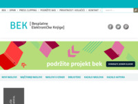 Frontpage screenshot for site: (http://www.elektronickeknjige.com/djukic_sanjin/zadnji_je_prvi/index.htm)