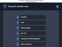 Frontpage screenshot for site: Tamaris studio (http://www.tamaris-studio.com)