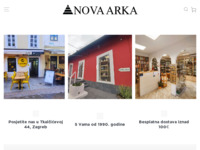 Frontpage screenshot for site: Nova Arka (http://www.novaarka.hr)