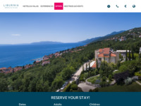 Frontpage screenshot for site: Villa Kapetanović - Pansion Komfort (http://www.villa-kapetanovic.hr/)