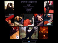 Frontpage screenshot for site: Branka Slijepčević (http://free-zg.htnet.hr/kalderon/)