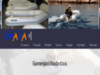 Frontpage screenshot for site: Orada (http://www.orada.hr)