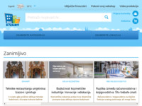 Frontpage screenshot for site: MojKvart (http://www.mojkvart.hr/)