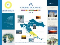 Frontpage screenshot for site: Apartmani u Marini (Trogir) (http://www.dalmatia-marina.com)