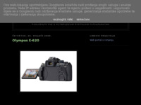 Frontpage screenshot for site: Olympus digitalni fotoaparati (http://www.olympus-foto.blogspot.com/)