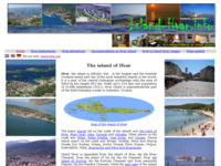 Frontpage screenshot for site: Otok Hvar - Island-Hvar.info (http://www.island-hvar.info/)