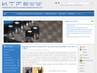 Frontpage screenshot for site: Kemijsko-tehnološki fakultet Split (http://www.ktf-split.hr/)