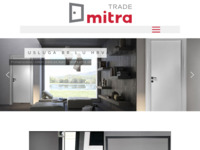 Frontpage screenshot for site: (http://www.mitra.hr)