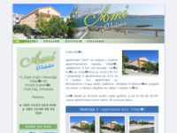 Frontpage screenshot for site: Apartmani Ami, Vidalići, otok Pag (http://www.novalja-pag.net/vidalici/ami/)