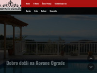 Frontpage screenshot for site: (http://www.kovane-ograde.com)