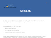 Frontpage screenshot for site: Tekstil Nova Zagreb (http://www.tekstilnova.hr/)