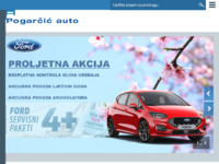 Frontpage screenshot for site: Ovlašteni prodajno-servisni centar vozila marki Ford i Jaguar (http://www.ford-pogarcic.hr)