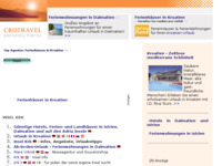 Frontpage screenshot for site: (http://www.kroatien-links.de/insel-krk.htm)