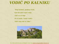 Frontpage screenshot for site: Vodič po Kalniku (http://free-kc.htnet.hr/Kalnik)
