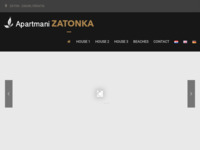 Frontpage screenshot for site: Apartmani Zatonka, Zaton kraj Zadra (http://www.zatonka.hr/)