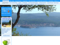 Frontpage screenshot for site: Kroatie.org (http://www.kroatie.org)