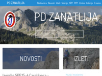 Frontpage screenshot for site: Hrvatsko planinarsko društvo Zanatlija, Osijek (http://www.hpd-zanatlija.hr/)