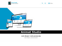 Frontpage screenshot for site: Web dizajn i promocija - Animat Studio (http://www.animat.org/)