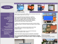 Frontpage screenshot for site: Stim d.o.o. - elektro vozila unutarnjeg trasporta (http://www.stim.hr)