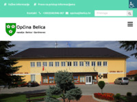 Frontpage screenshot for site: Općina Belica (http://www.belica.hr/)
