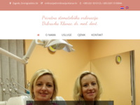 Frontpage screenshot for site: Stomatološka ordinacija - Dubravka Klanac, dr. stom. (http://www.ordinacija-klanac.hr/)