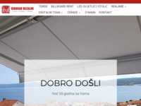 Frontpage screenshot for site: Bruno Dizajn d.o.o. (http://www.brunodizajn.hr)