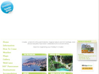 Frontpage screenshot for site: Hrvatski turistički vodič (http://www.croatiantouristguide.com)