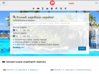 Frontpage screenshot for site: putovnica.net - pronađite najpovoljniji smještaj (http://www.putovnica.net/smjestaj)