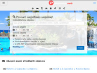 Frontpage screenshot for site: (http://www.putovnica.net/smjestaj)