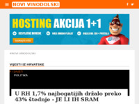 Slika naslovnice sjedišta: Internet portal - Grad Novi Vinodolski (http://novi-vinodolski.info/)