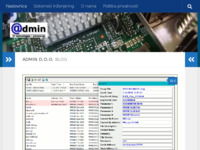 Frontpage screenshot for site: Admin d.o.o. za informatičku djelatnost (http://www.superadmin.hr/)
