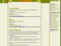 Frontpage screenshot for site: VicMaher, Najbolji vicevi (http://www.vicmaher.com)