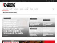 Frontpage screenshot for site: (http://www.progressive.com.hr/)