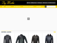 Frontpage screenshot for site: By moda (http://www.bymoda.hr)