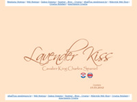 Frontpage screenshot for site: Lavender Kiss - Uzgajivačnica Kavalirskih Španijela Kralja Charlesa (http://lavenders.pondi.hr)