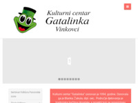 Frontpage screenshot for site: Gatalinka Vinkovci (http://www.gatalinka.hr/)
