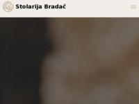 Frontpage screenshot for site: Stolarija Bradač (http://www.stolarija-bradac.hr/)