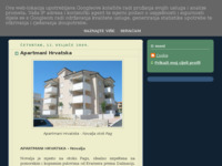 Frontpage screenshot for site: Apartmani Hrvatska (http://apartmani-hrvatska.blogspot.com/)