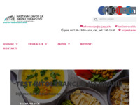 Frontpage screenshot for site: Zavod za javno zdravstvo Primorsko-goranske županije (http://www.zzjzpgz.hr)