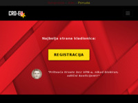 Frontpage screenshot for site: (http://www.cro-eu.com/)
