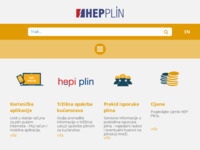 Frontpage screenshot for site: Gradska plinara Krapina (http://www.gpk.hr)
