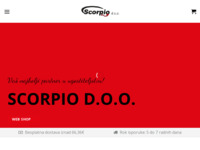 Frontpage screenshot for site: Scorpio d.o.o. (http://www.scorpio.hr/)