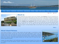 Frontpage screenshot for site: (http://www.apartmentspasman.com/)