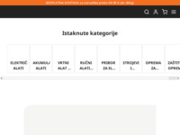 Frontpage screenshot for site: Probe - profesionalni alati i oprema (http://www.probe.hr/)