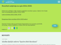 Frontpage screenshot for site: Dječji Vrtić Sisak Stari (http://www.dvss.hr/)