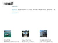 Frontpage screenshot for site: (http://www.interijeri-domino.hr/)