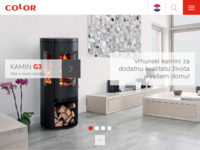 Frontpage screenshot for site: Color trgovački centri (http://www.color.hr/)