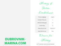 Frontpage screenshot for site: Apartman Marina – Dubrovnik (http://www.dubrovnik-marina.com/)