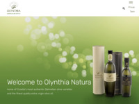 Frontpage screenshot for site: Olynthia - maslinovo ulje, Šolta (http://www.olynthia.hr/)