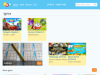 Frontpage screenshot for site: Besplatne Igre za sve generacije - Vipigrice (http://vipigrice.com)